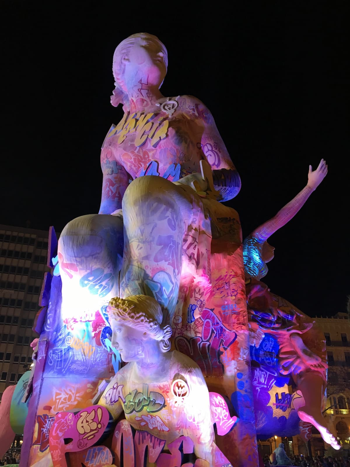 Statue à Valence