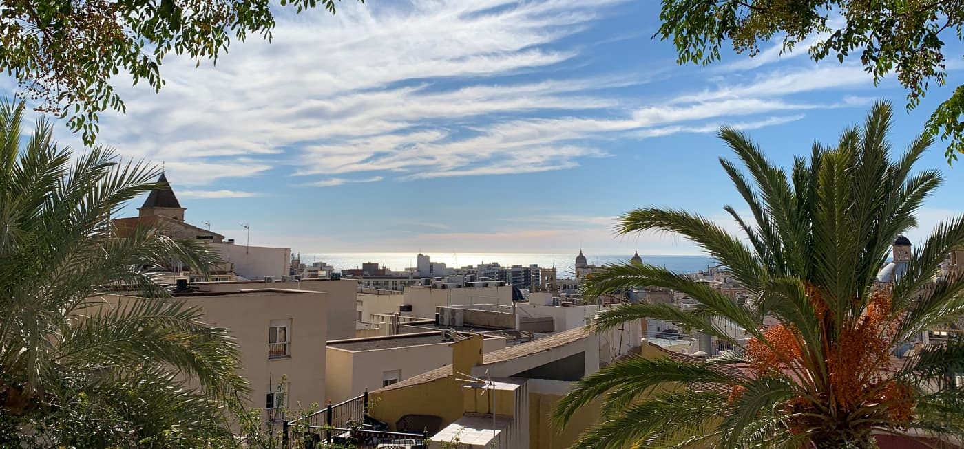 Vue sur la ville de Alicante