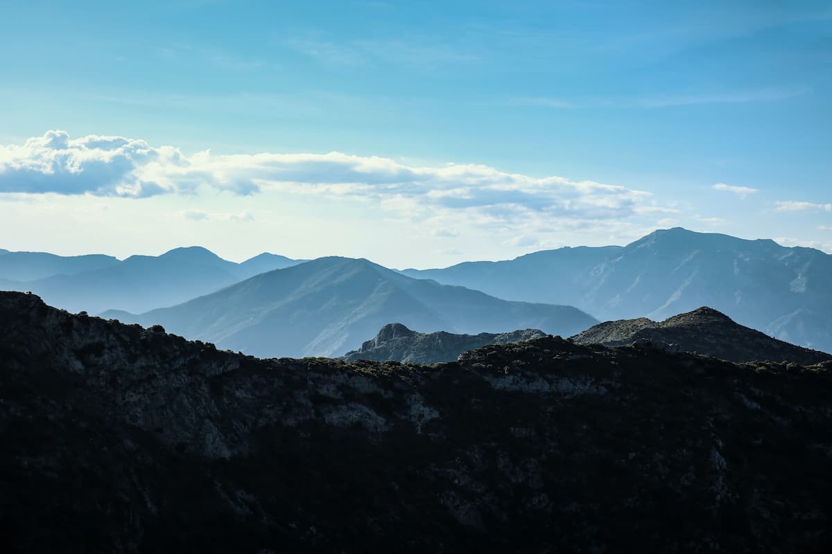 Paysage montagneux en Espagne