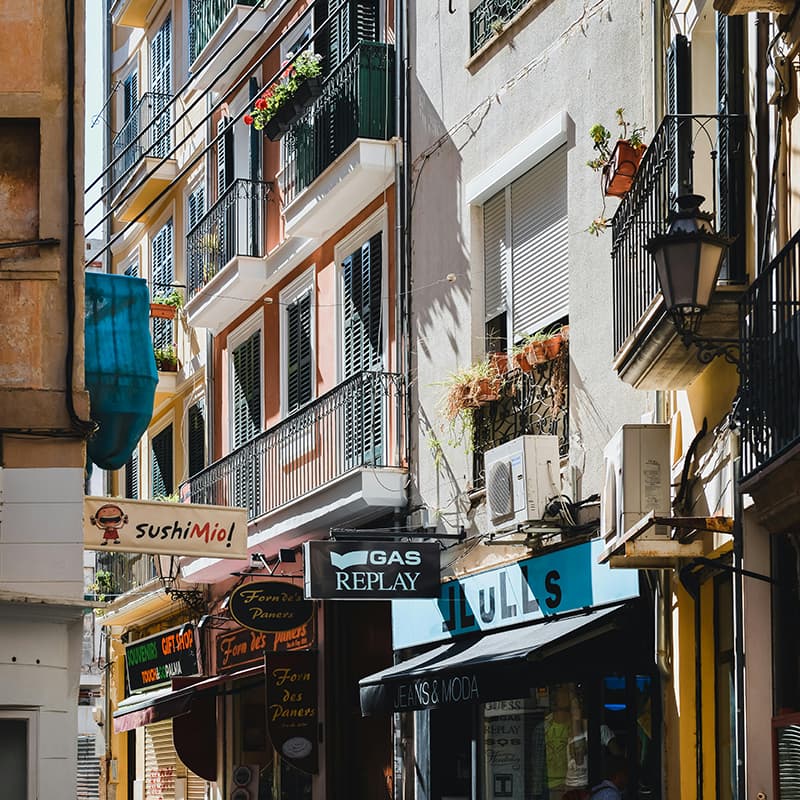 Petite rue de Ibiza